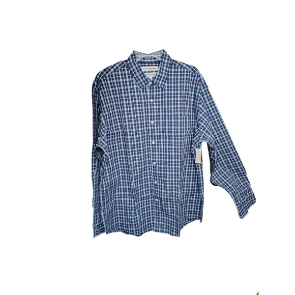 Amazon Essentials Men’s Plaid Button Down Shirt – XL – NWT - Picture 3 of 12